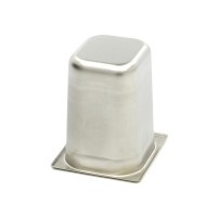 Gastronorm Bak - 1/6 GN - 20 cm Diep - RVS