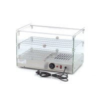 Warmhoudvitrine - 50 L - 55 cm - 2 Niveaus
