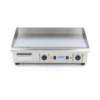 Grillplaat - Glad Chroom - 73 cm - incl. Opvangbak - 400V