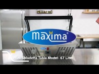 Saladette - 67 L - Tafelmodel - 8 x 1/6 GN