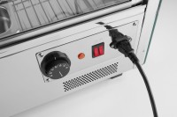 Opzet warmhoudvitrine