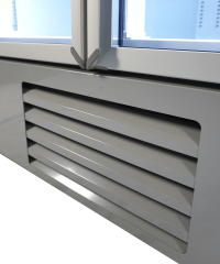 KOELKAST 3 GLASDEUREN