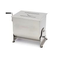Vleesmenger 60 L - 55 Kg Vlees - Kantelbare Kom - Handmatig