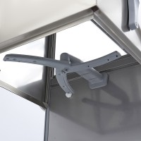 Doorschuifvaatwasser - 50 x 60 cm - met Glansspoel- en Zeeppomp – 400V