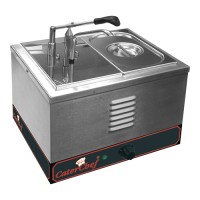 sauzen warmer m/dispenser