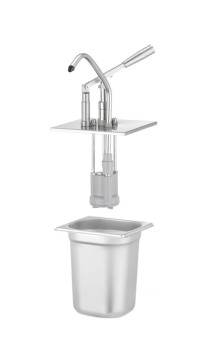 Deksel met pomp voor GN-containers