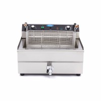 Frituurpan - 30 L - 1 Mand - met Tapkraan