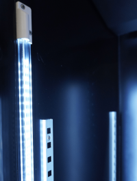 KOELKAST 3 GLASDEUREN ZW HEAT