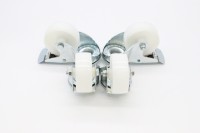 Wielen voor Werktafel Combisteamer - 2 met rem - 4.3 Inch / 11 cm