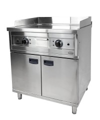 ENT 700 BAKPLAAT EL. CHROOM