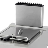 Heavy Duty Friteuse - 1 x 12 L - Enkel - 70 cm Diep - met Tapkraan - Gas