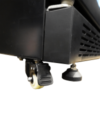 KOELKAST 3 GLASDEUREN ZW HEAT