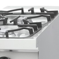 Heavy Duty Kookplaat - 2 Pitten - Enkel - 70 cm Diep - Gas