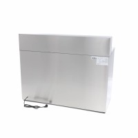 Pizzawerkbank - 137 cm - 3 Deuren - 8 x 1/6 GN - incl. RVS Afdekking