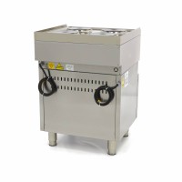 Professionele Horeca Fornuis - 4 Pitten - Met Oven - Elektrisch  - 60 x 60 cm
