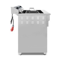 Frituurpan - 45 L - 1 Mand - met Tapkraan - 400V