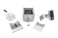 Frituurpan - 13 L - 1 Mand - met Tapkraan