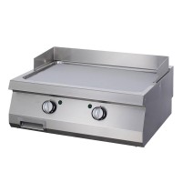 Heavy Duty Grillplaat - Glad - Dubbel - 70 cm Diep - Elektrisch