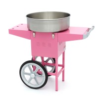 Suikerspinmachine – Ø 52 cm – Roze – met Onderstel