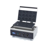 Donutmaker - 15 Mini Donuts - Ø 5 cm - Ingebouwde Timer
