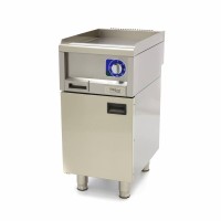 Horeca Grillplaat - Glad - Enkel - 60 cm Diep - Elektrisch