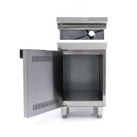 Inductie Wokbrander 700 - Ø 28 cm - 5000W - met Onderstel