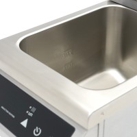 Frituurpan - 8 L - 1 Mand - Inductie - met Tapkraan