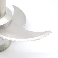 Keukenmachine / Cutter 50L - Messenblok - Gekarteld