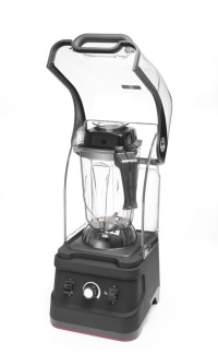 Bar blender met geluiddempende kap