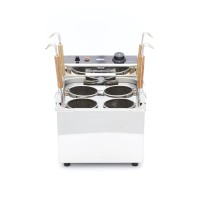 Pastakoker - 4 x 2 L - incl. 4 Manden