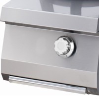 Premium Wok Brander - Ø 28,5 cm Pannenring - Enkel - 90 cm Diep - Gas