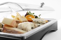 Gekoeld presentatie display met kap - Gastronorm 1/1