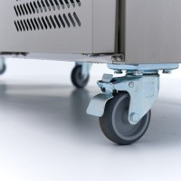 Koelwerkbank - 223 cm - 4 Deuren