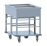 BAIN-MARIE TROLLEY 2/1
