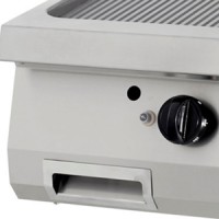 Premium Grillplaat - Gegroefd - Enkel - 90 cm Diep - Gas
