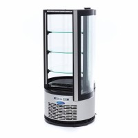 Gebaksvitrine - 100 L - 48 cm - Rond