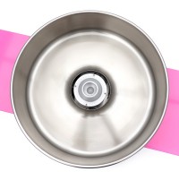 Suikerspinmachine – Ø 52 cm – Roze – met Onderstel