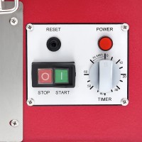 Spiraalkneder - 8 L - 4,5 Kg Deeg - Raspberry Rood