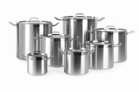 Kookpan hoog - met deksel