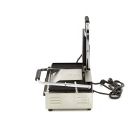 Contactgrill - Gegroefd - Dubbele Grillplaat - 2 x 22 cm