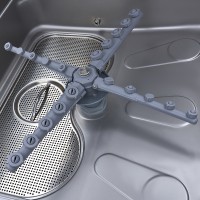 Doorschuifvaatwasser - 50 x 50 cm - met Glansspoel- en Zeeppomp - Digitaal Display - 400V