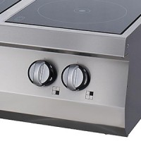 Heavy Duty Kookplaat - 4 Pitten - Infrarood - Enkel - 70 cm Diep - Elektrisch