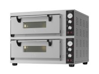 ELEK. PIZZAOVEN DUBBEL 2 X 4