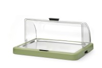 Enkele roll-top koelvitrine Duo UNIQ