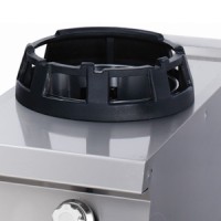 Premium Wok Brander - Ø 28,5 cm Pannenring - Enkel - 90 cm Diep - Gas