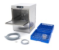 Horeca Vaatwasser - 50 x 50 cm - met Glansspoelpomp - Digitaal Display - 230V