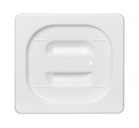 Deksel voor GN containers wit polycarbonaat