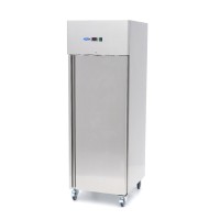 Vrieskast - 400 L - 3 Verstelbare Roosters - Roestvrijstaal - op Wielen