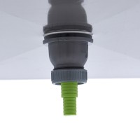 Afvoer Rollertafel van RVS - voor Korventransport Vaatwasser