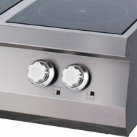 Premium Kookplaat - 4 Pitten - Infrarood - Dubbel - 90 cm Diep - Elektrisch